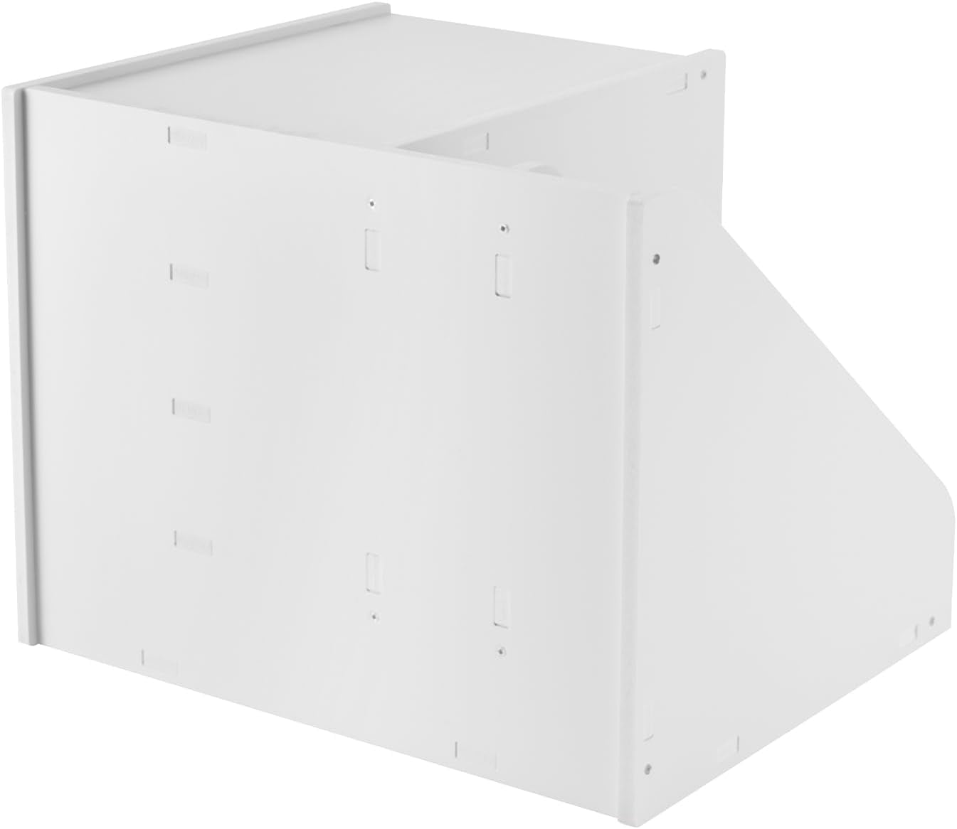 4-Tier File Organizer for Desk - Desktop Paper Storage Letter Tray with 2 Upright Sections, Home Office School File Sorter, 15.35 x 12.16 x 11.81in