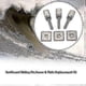 thumbnail image 3 of 3 Surfboard Longboard Sliding Fin Screw Fin Plate Replacement Kit For Stand Up Paddle Body Board, 3 of 5