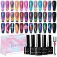 thumbnail image 1 of Esmalte en gel para ojos de gato SUPWEE, 12 colores con kit de barra magnética, 1 of 6