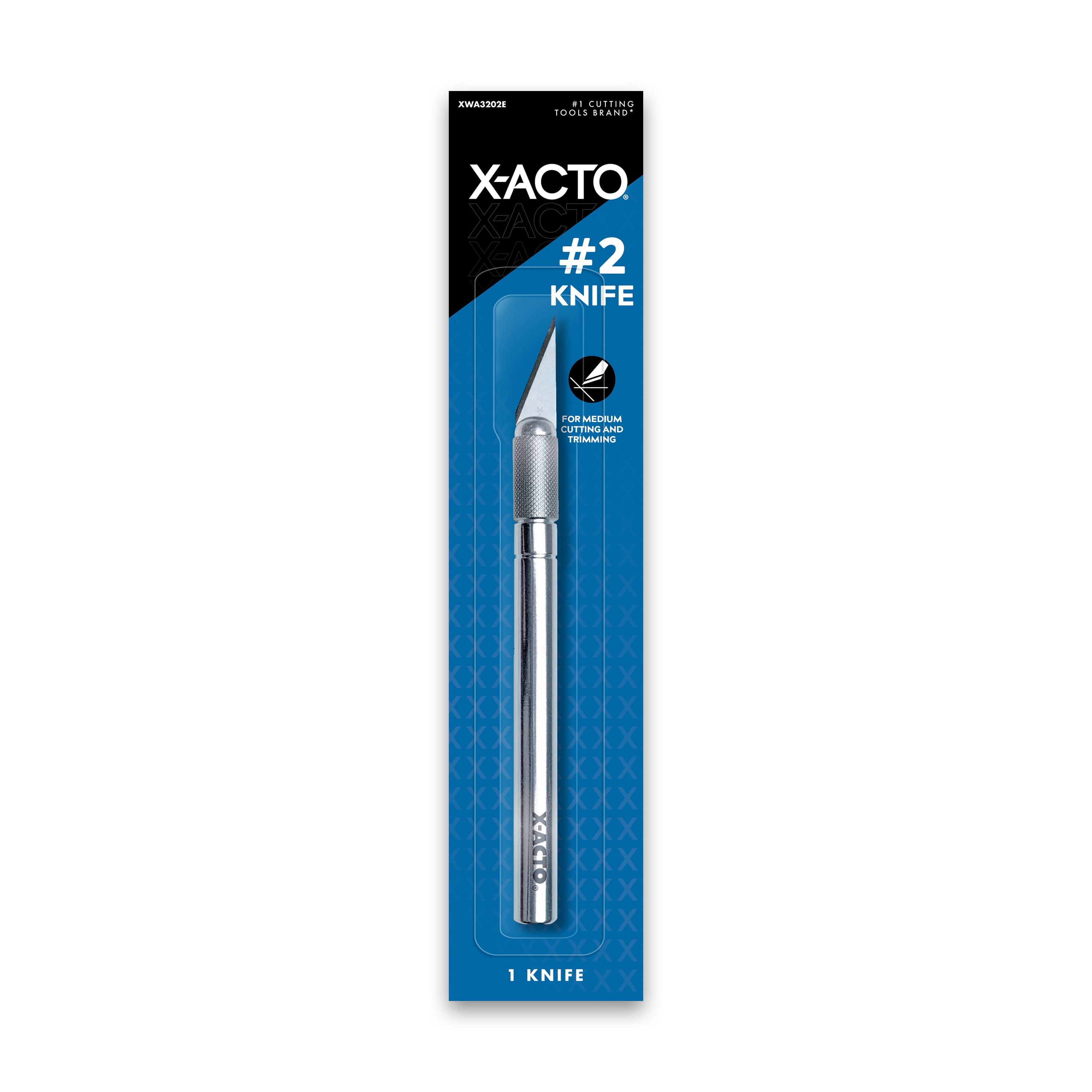 X-ACTO No.2 Standard Medium Duty Knife for Cutting & Trimming