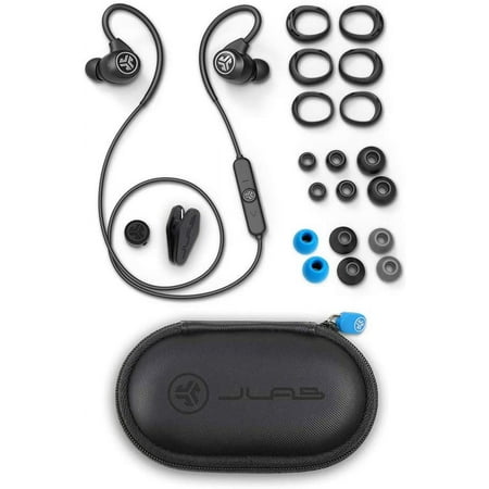 JLab - In-Ear Wireless Headphones - Black