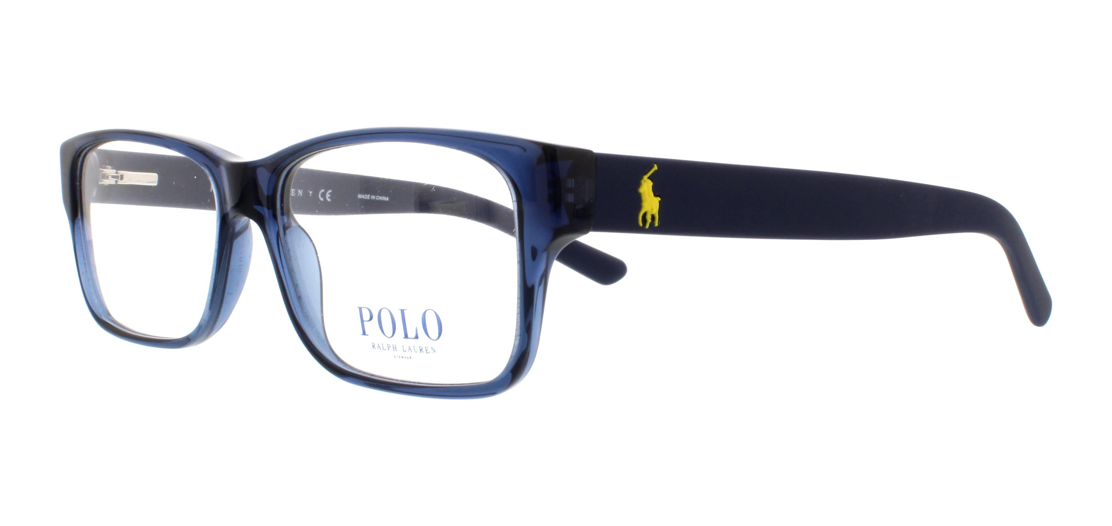 ralph lauren glasses blue