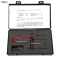 thumbnail image 1 of 30Pcs Thread Repair Kit Stainless Steel Twisted Drill Wrench Threaded Insert M3 x 0.5, 1 of 11