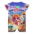 thumbnail image 2 of Super Kitties Baby Boy Girl Romper Short Sleeve Cotton Bodysuit Outfits Jumpsuit Summer One Piece Clothes, 2 of 8
