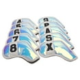 thumbnail image 1 of MasteelfCA 10Pcs Dust-proof Driver Covers Professional Iron Covers Convenient Club Covers Putter Accessory, 1 of 7