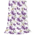 thumbnail image 2 of Pofeuu Orchids Flowers Print Ultra-Soft Micro Fleece Blanket,for Bed Or Sofa,All Season Throw Blankets Flannel Blanket-40"x30", 2 of 7