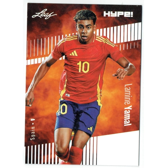 Mint Lamine Yamal 2024 Leaf HYPE! #LH-164A Only 5000 Made Rookie Card Espana