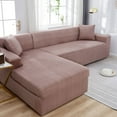 thumbnail image 6 of Yipa Sofa Cover Couch Cover Elastic Sofa Cover for Living Room Sofa Slipcover Dark pink 2 Seater:145-185cm(57.09-72.83 inch), 6 of 9