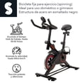 thumbnail image 4 of Bicicleta Spinning Fija Estática Ajustable Ejercicio Cardio, 4 of 9