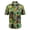 1750, variant on Tropical Pineapple Bergamasco Aloha Hawaiian Short Sleeve Button-Up Shirts for Men and Women