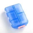 thumbnail image 4 of YAOMOBB Tablet Holder Transparent Storage Box with Snap on Lid Ten Grid Double Layers Multi compartment for Travel and Business Trip Tablet Organization, 4 of 6