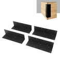 thumbnail image 1 of Raised Garden Bed Corner Brackets, 4PCS Garden Bed Corner Brackets Heavy Duty  For 20 Inch To 24 Inch Bed, 1 of 8