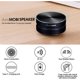 thumbnail image 3 of Mini altavoz inalámbrico BT con conducción ósea inalámbrica, sonido estéreo de graves y portátil, reproductor de música de tamaño pequeño, caja de sonido integrada para el hogar, al aire,Negro -, 3 of 23