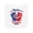 AA-White, variant on Inktastic Baby First 4th July Baby Terry Cloth Bib