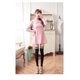 thumbnail image 4 of Medias de mujer por encima de la rodilla primavera y otoño estilo universitario japonés estudiantes tres barras rayas medias altas y altas medias negras y blancas medias medias, 4 of 6