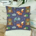 thumbnail image 2 of MKHERT Forest Animals Throw Pillowcase Pillow Cover Cushion Couver 18x18 inch, Set of 2, 2 of 2