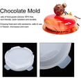 thumbnail image 2 of Molde Redondo de Silicona para Hornear, Antiadherente, Apto para Congelador, Microondas y Horno, Adecuado para Postres, Mousse, Pasteles, Pan, Chocolate, Rojo, Moderno y Funcional, 2 of 4