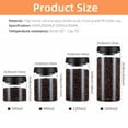 thumbnail image 4 of 4PCS Coffee Canister Airtight Lid Vacuum Glass Food Storage Container for Grounds Coffee,Coffee eans,Candy,Rice,Spice, 4 of 6