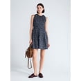 thumbnail image 2 of Free Assembly Women's Smocked Sleeveless Cotton Mini Dress, Sizes XS-XXL, 2 of 5