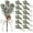 Red, variant on Dalrosia 12PCS Christmas Tree Picks with Sprays Artificial Snow,White Berries Stems Pine Branches Cones Holly for Xmas Decor Wreath Garland Crafts Vase Tree DIY Ornaments