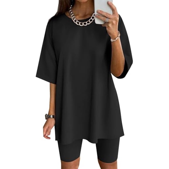 EKOUAER Comfy Pajam Sets Nightwear Soft Sleeping Set Casual Housewear Loungewear