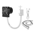 thumbnail image 1 of figatia Solder Fume Extractor Speed Adjustable Exhaust Fan Soldering Ventilation Fan With Hose, 1 of 9