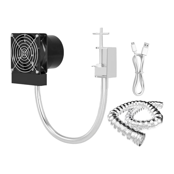Ventilador de ventilación para soldadura, extractor de humos de soldadura con velocidad ajustable, eliminador de para el hogar, baño y taller. Con manguera
