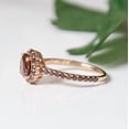 thumbnail image 3 of Rag Jewels 2.00 Ctw Round Cut Brown Diamond Wedding Anniversary Band Ring 14K Rose Gold Plated 925 Sterling Silver 925 Sterling Silver -9.5, 3 of 4