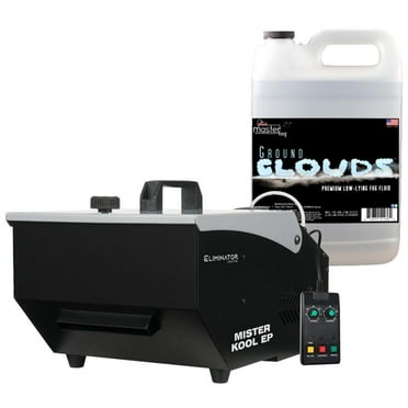 Eliminator Lighting MISTER KOOL EP Low-Lying Fog Machine with 1 Gallon of Fog Fluid Package