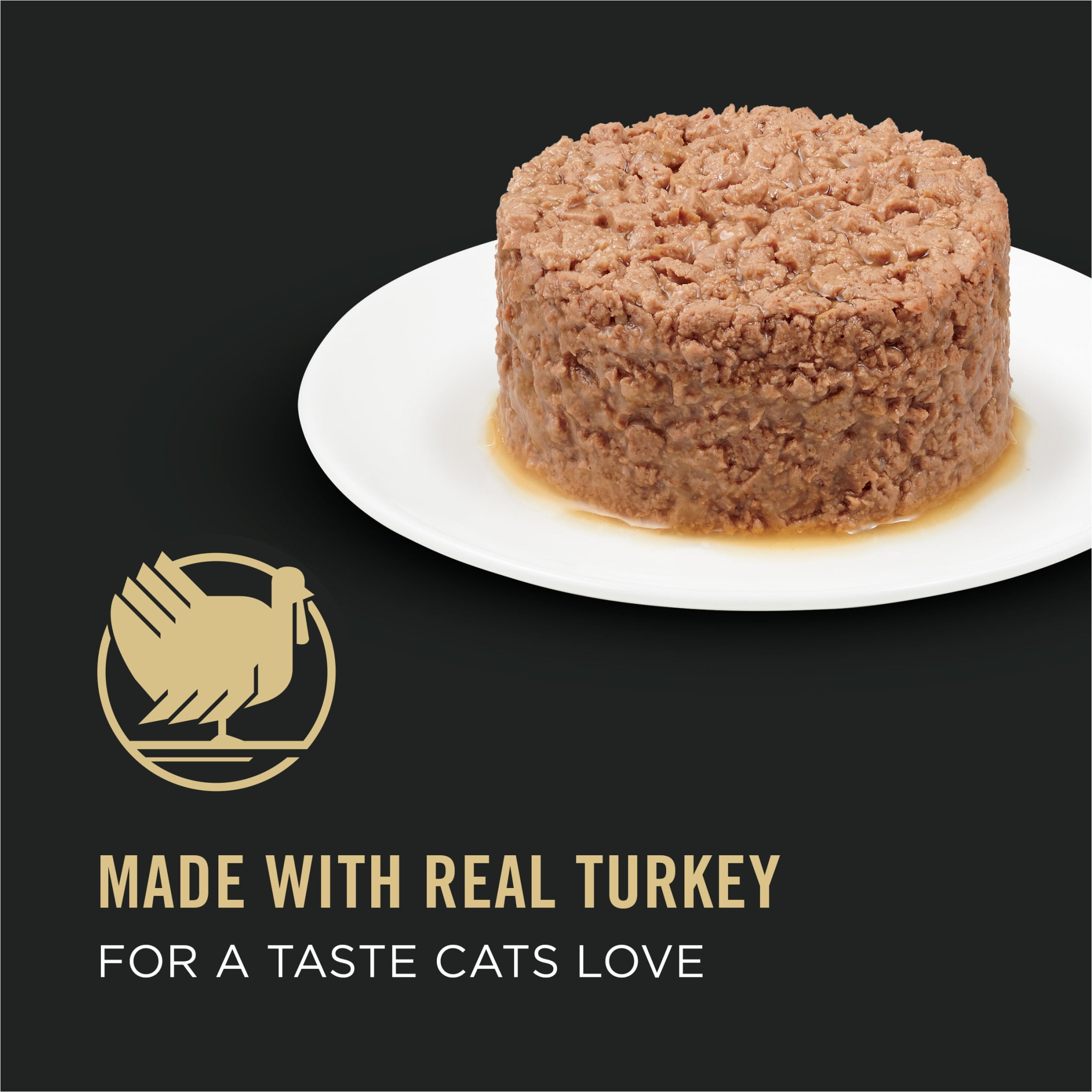 Purina Pro Plan Weight Management, Turkey Rice, Wet Cat Food 3 oz Cans, 24 Pack