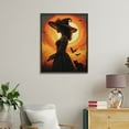 thumbnail image 4 of Paint By Numbers Kit for Adults Beginner - DIY Witch Silhouette Sunset Bats Cat Canvas Painting Kits for Adults, Frameless Paint By Number for Adults for Home Wall Decor 16x20 Inch, 4 of 7