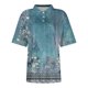 thumbnail image 5 of Fiudx Tops para Mujer Blusa con Botones y Cuello Vuelto de Manga Corta con Estampado Cómodo E Informal para Mujer a La Moda, 5 of 5