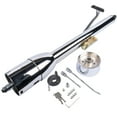 thumbnail image 6 of GELUOXI 28" Tilt Steering Column GM Pickup Chrome Floor Shift w/ Key w/ 9 Bolt Adapter, 6 of 15
