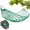 Lighnt Green, variant on Camping Hammock Lightweight Mesh Nylon Rope Hammock, Portable Outdoor Hanging Bed, No Stand Needed, 220 lb Capacity for Camping, Beach, Garden, Travel