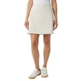 thumbnail image 3 of 32 Degrees Womens Skort with Inner Shorts, 2 Front Pockets, High Waist Athletic Tennis & Golf Skirt (Blue, X-Small), 3 of 3