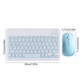 thumbnail image 2 of Portable Silent Wireless Keyboard and Mouse Set, Rechargeable Combo Business Office Supplies for Outdoor Work Travel Remote Use, 2 of 6