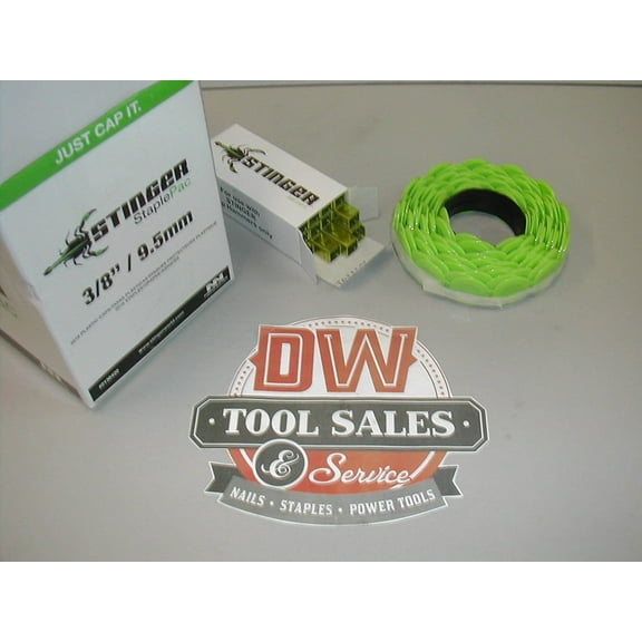 STINGER 3/8" StaplePac - A-11 Crown Staples 20ga 2016 ct