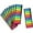 Rectangular and Arrow,2000 Count, variant on 2000 Pieces Sticky Tabs, Colored Sticky Note Index Tabs, Page Markers Flags for Book Markers, Book Annotation Tabs