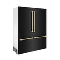 thumbnail image 2 of ZLINE KITCHEN AND BATH RBIVZBS60CB french door built in refrigerator, 2 of 5