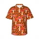 thumbnail image 3 of Camisa hawaiana nueva y divertida con estampado de hongos para hombre, camisas de manga corta, camisas casuales para vacaciones en la playa, camisas de calle con flores para mujer y niño, 3 of 4