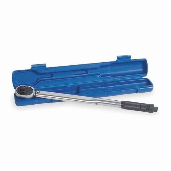 Westward Micrometer Torque Wrench,1/2Dr,CW 4DA96