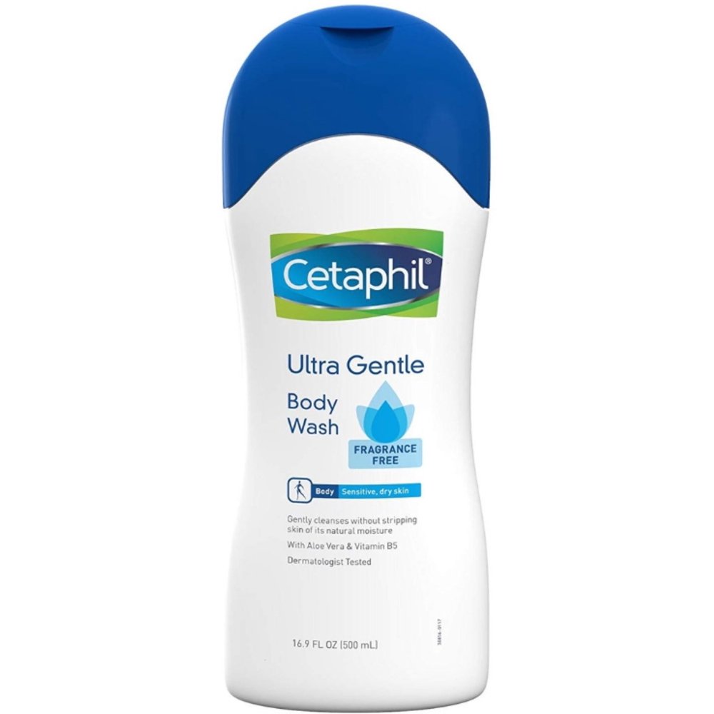 Cetaphil Ultra Gentle Body Wash, 16.9 oz (Pack of 3)