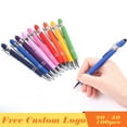 thumbnail image 2 of Metal 2-in-1 Ballpoint Pens Bulk Pack Promotional Custom Logo School Office Stationery, 2 of 7