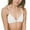 H97-White, variant on VFRGHD Bras For Women Thread Triangle Bra Wireless Lightly Lined Bralette Top Criss Cross Beauty Back Out Push Up Minimizer Bras Soft T-Shirt Bras