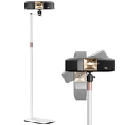 PUTORSEN Universal Projector Stand – Height Adjustable & 360° Rotatable Mount with 1/4" Screw, White