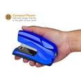 thumbnail image 3 of Bostitch Flat Clinch Stapler, 40 Sheets, Metallic Blue, 3 of 10