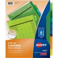 Avery AVE11901 Diviseur d'Onglets