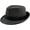 Dark Grey, variant on YooGuoGuo Trilby Fedoras Panama Jazz Hat Short Brim Bowler Hat for Men/Women