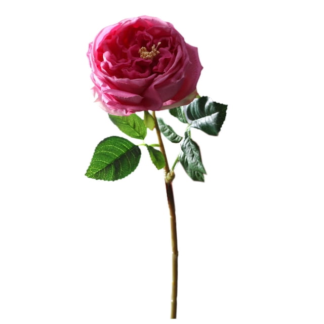 Rosa artificial Strade Fareast Limited de tallo largo Morado oscuro