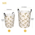 thumbnail image 4 of KLL Cartoon Snake Waterproof Foldable Laundry Hamper Bucket with Handles for Storage Bin,Kids Room,Home Organizer (Small ), 4 of 7